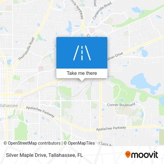 Silver Maple Drive map