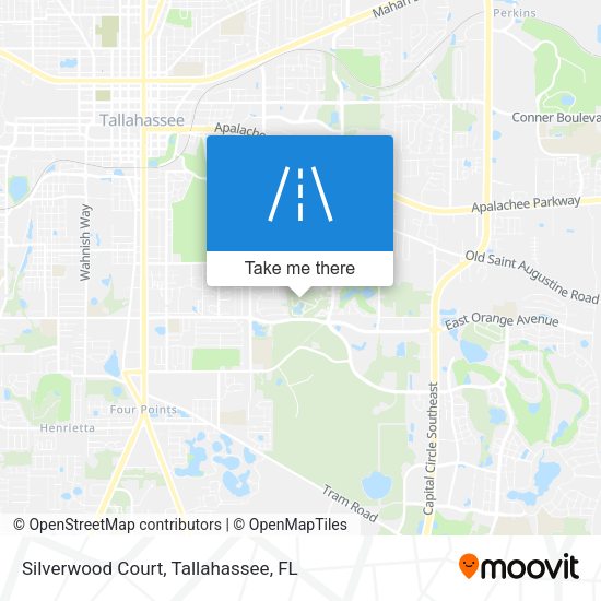 Silverwood Court map