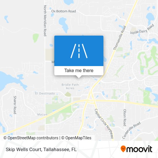 Skip Wells Court map