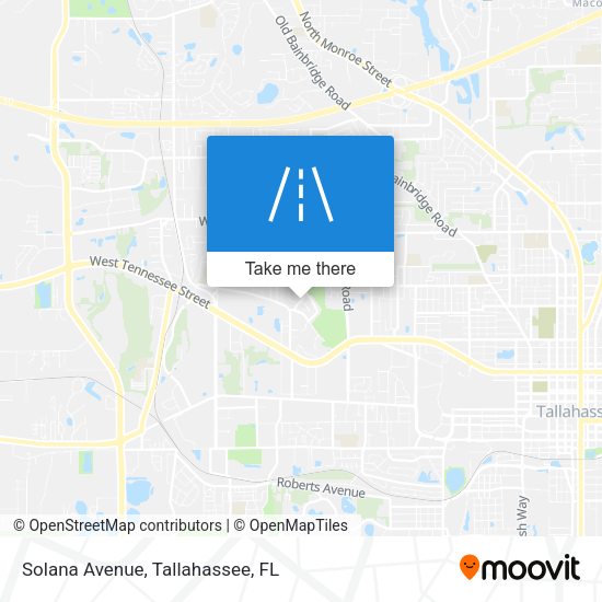 Mapa de Solana Avenue