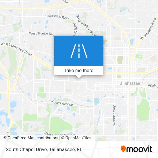 South Chapel Drive map