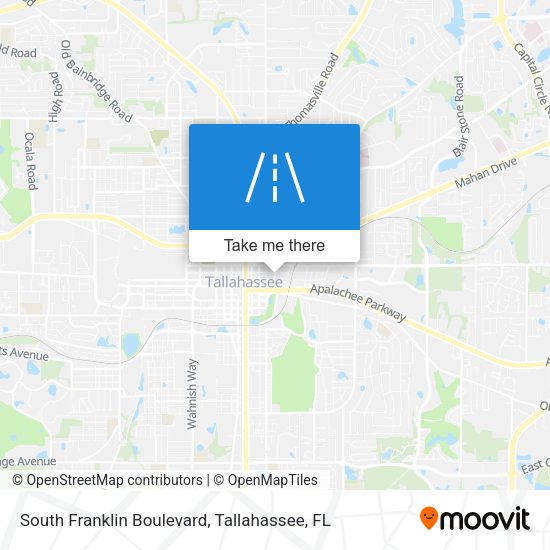 Mapa de South Franklin Boulevard