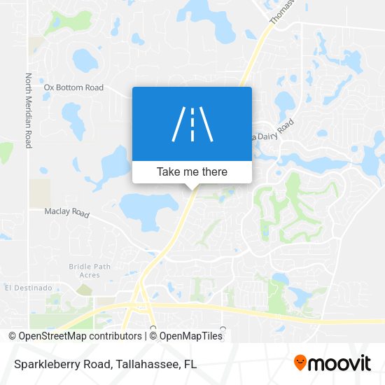 Mapa de Sparkleberry Road