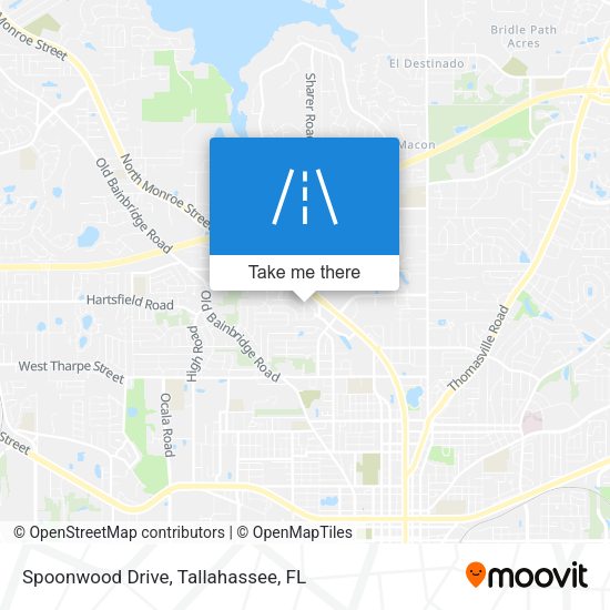 Spoonwood Drive map