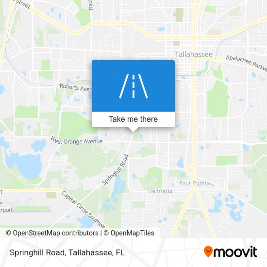 Mapa de Springhill Road