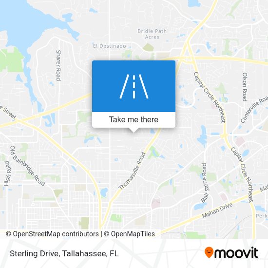 Mapa de Sterling Drive