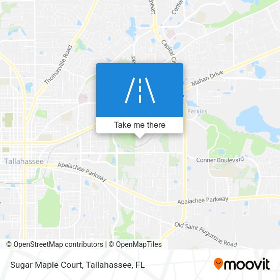 Mapa de Sugar Maple Court