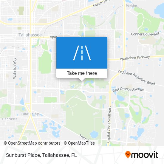 Sunburst Place map