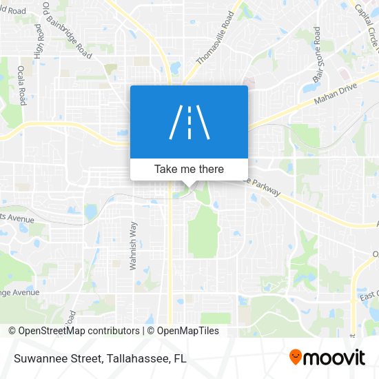 Suwannee Street map