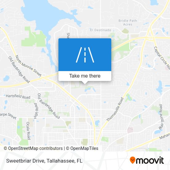 Mapa de Sweetbriar Drive