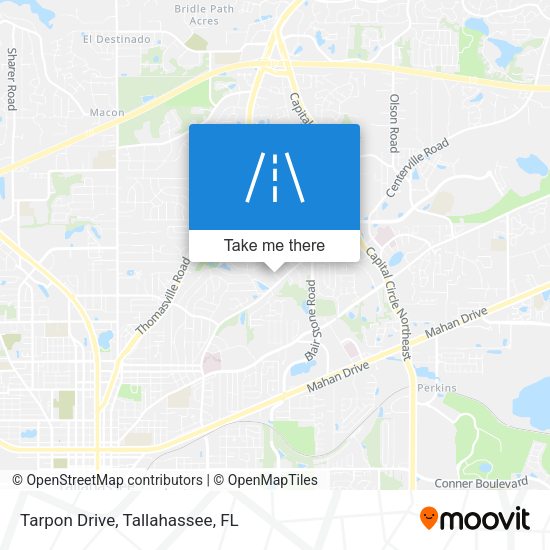 Mapa de Tarpon Drive