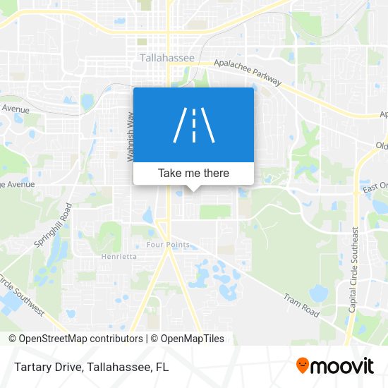 Tartary Drive map
