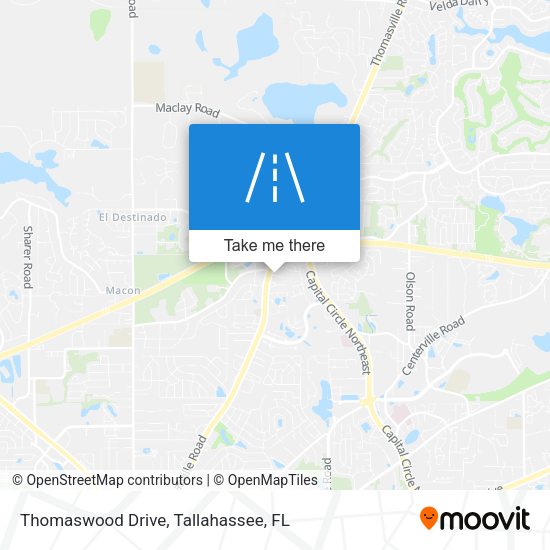 Thomaswood Drive map
