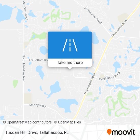 Mapa de Tuscan Hill Drive