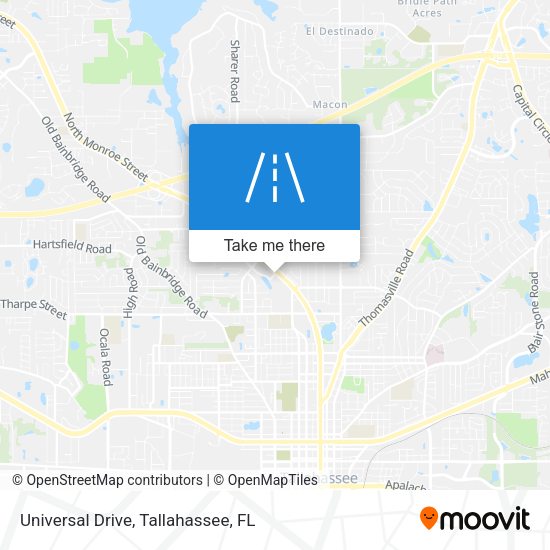 Universal Drive map