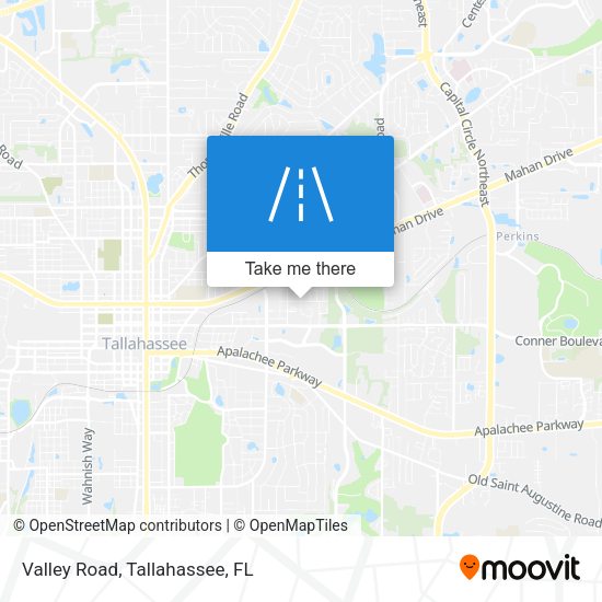 Mapa de Valley Road