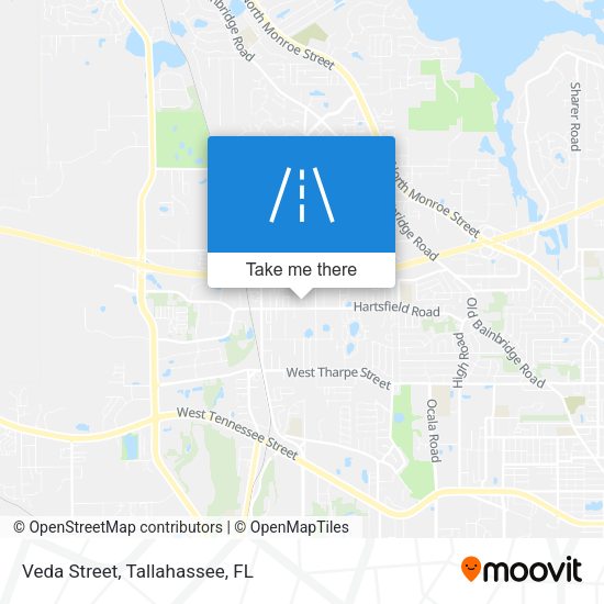 Mapa de Veda Street