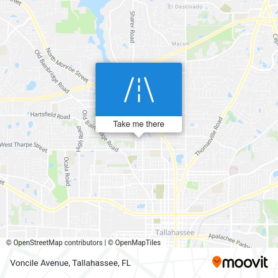 Voncile Avenue map