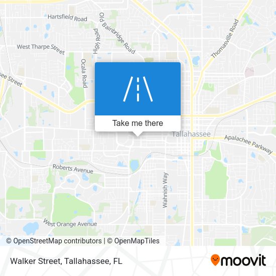 Mapa de Walker Street