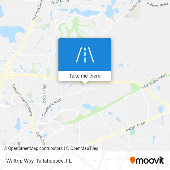 Mapa de Waltrip Way