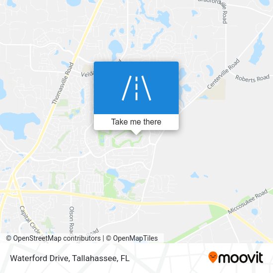 Mapa de Waterford Drive