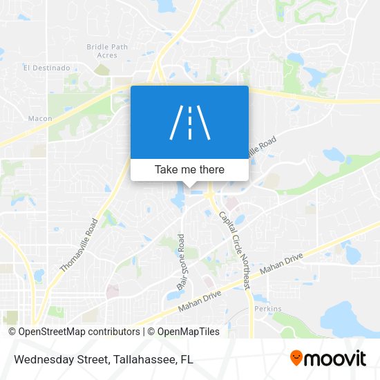 Wednesday Street map