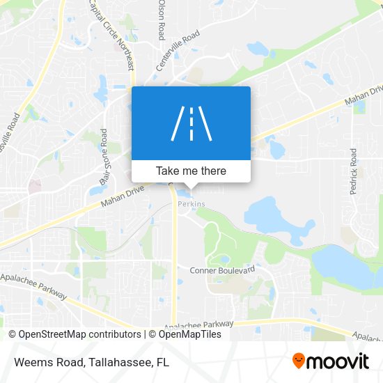 Mapa de Weems Road