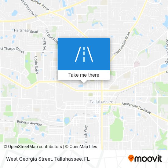 Mapa de West Georgia Street