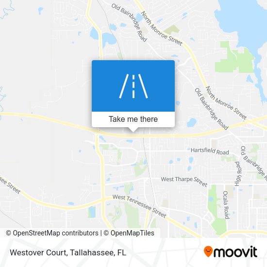 Westover Court map