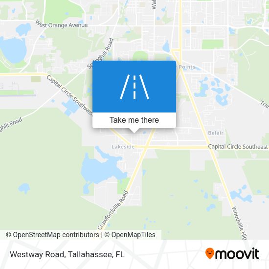 Mapa de Westway Road