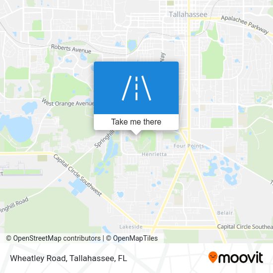 Mapa de Wheatley Road
