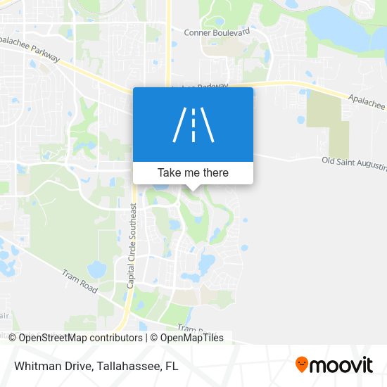Whitman Drive map