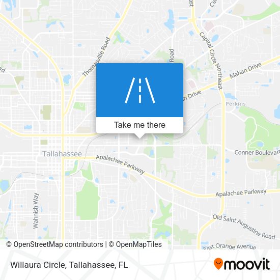 Mapa de Willaura Circle