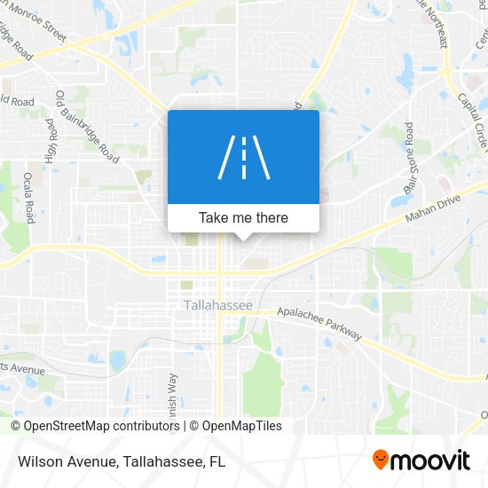 Mapa de Wilson Avenue