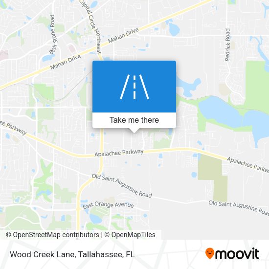 Mapa de Wood Creek Lane