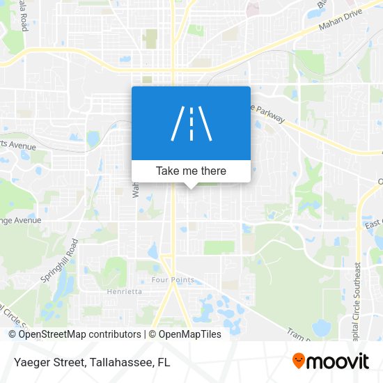 Mapa de Yaeger Street