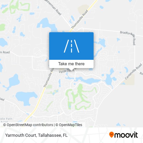 Mapa de Yarmouth Court