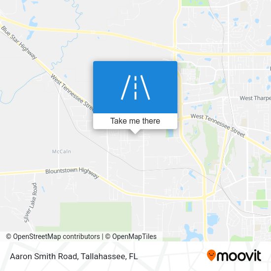 Mapa de Aaron Smith Road