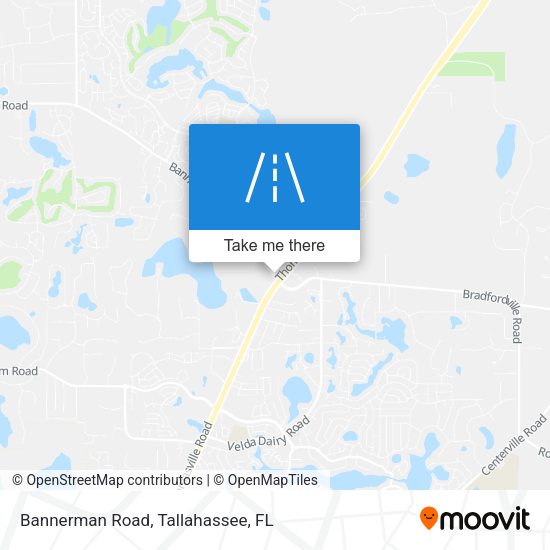 Mapa de Bannerman Road
