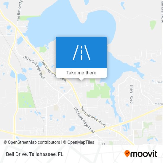 Mapa de Bell Drive
