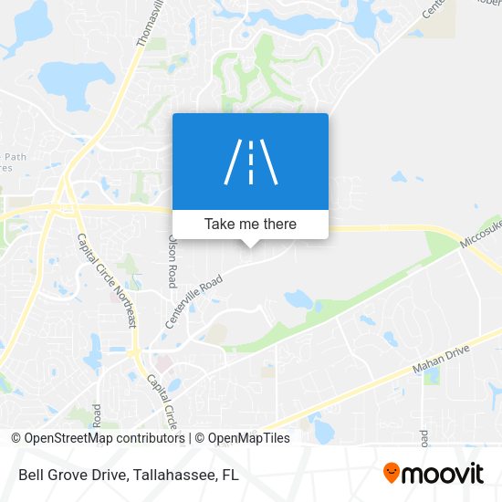 Bell Grove Drive map