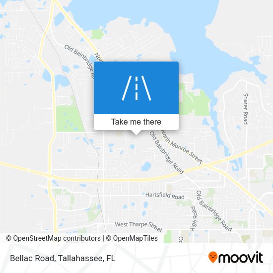 Mapa de Bellac Road