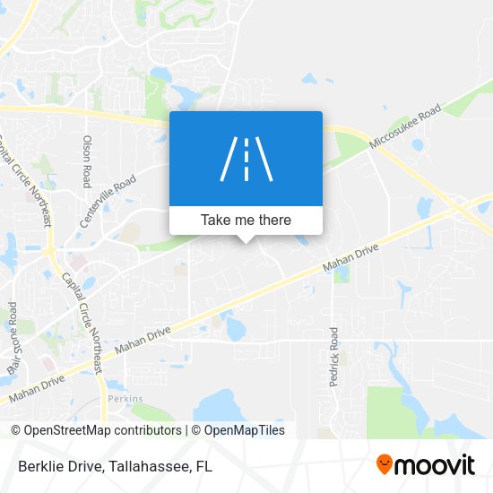 Mapa de Berklie Drive