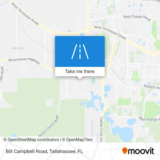 Bill Campbell Road map