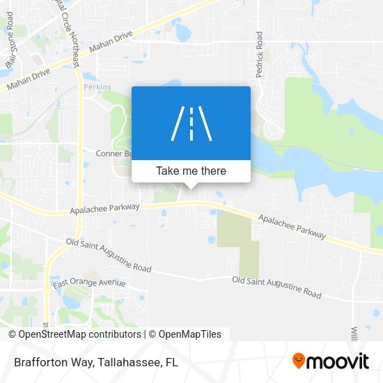 Brafforton Way map