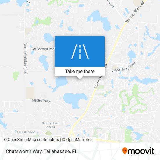 Mapa de Chatsworth Way