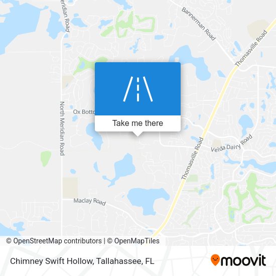 Chimney Swift Hollow map