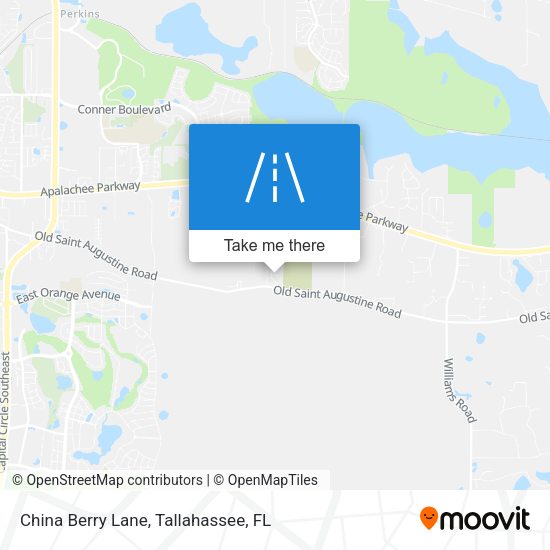 Mapa de China Berry Lane