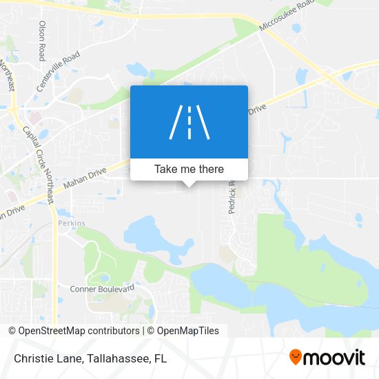 Christie Lane map