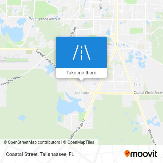 Mapa de Coastal Street